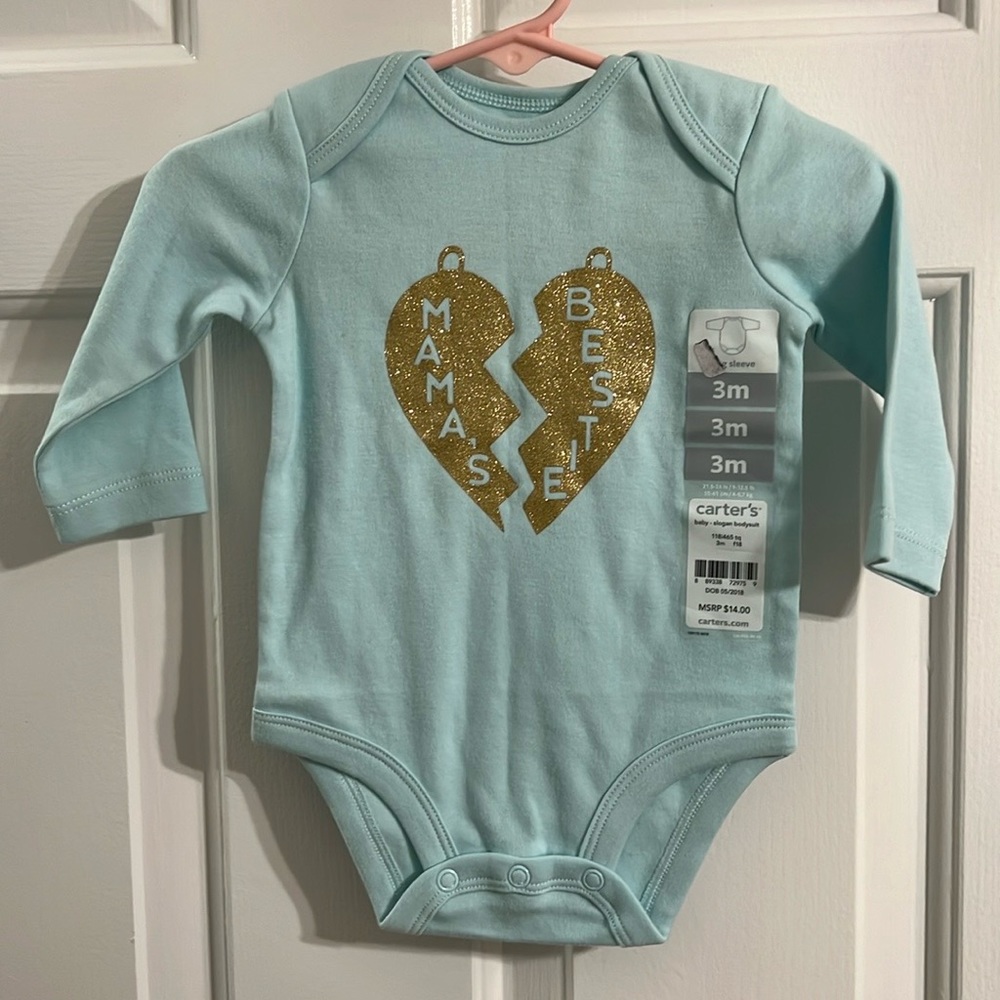 Carter’s Long Sleeve Onesie
